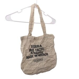 3/$15 Tequila cazadores tequilas and tacos:match made in Mexico canvas tote